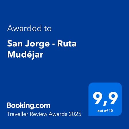 Apartament San Jorge - Ruta Mudejar Saragossa Zewnętrze zdjęcie